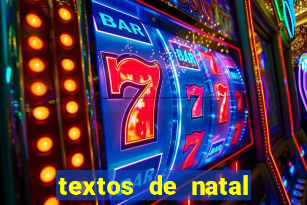 textos de natal para leitura